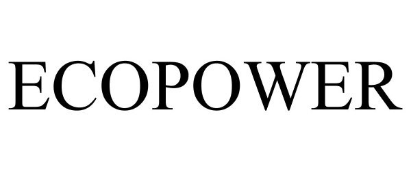 Trademark Logo ECOPOWER