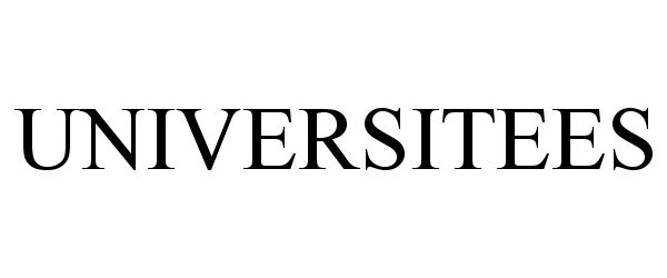 Trademark Logo UNIVERSITEES