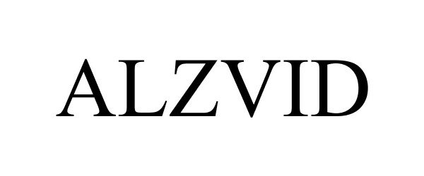 Trademark Logo ALZVID