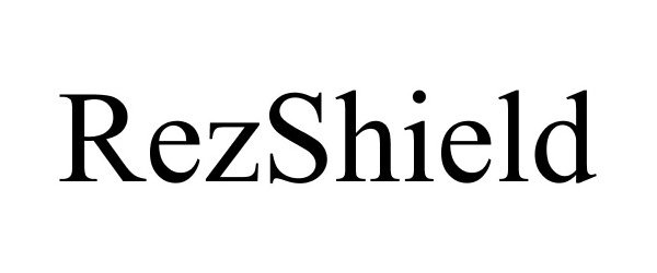 Trademark Logo REZSHIELD