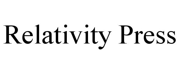  RELATIVITY PRESS