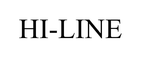 Trademark Logo HI-LINE