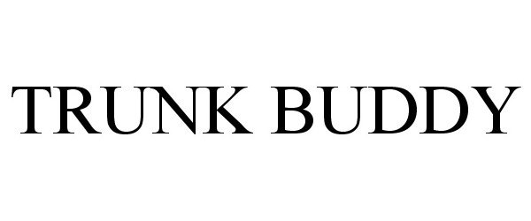 Trademark Logo TRUNK BUDDY