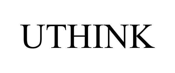 Trademark Logo UTHINK