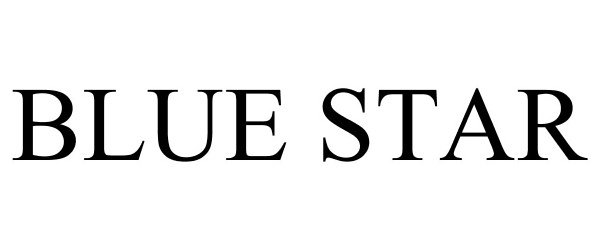 Trademark Logo BLUE STAR
