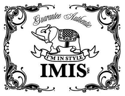  IMIS USA I'M IN STYLE GUARANTEE AUTHENTIC