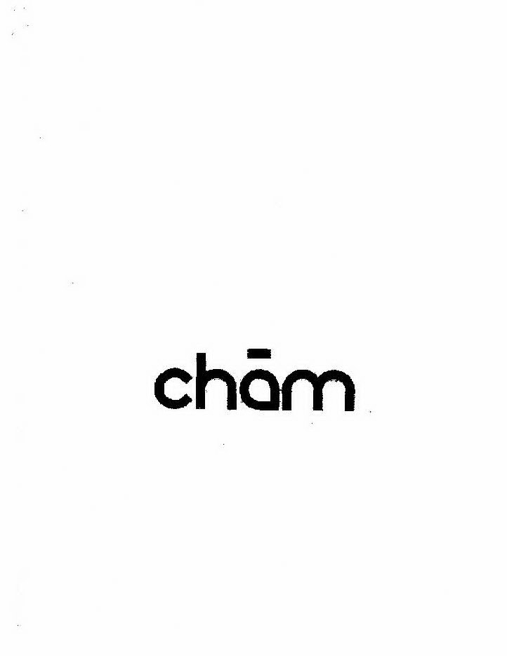 Trademark Logo CHAM