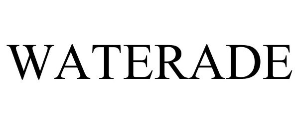 Trademark Logo WATERADE