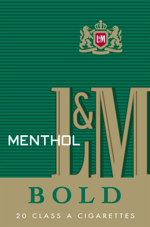  L&amp;M BOLD MENTHOL 20 CLASS A CIGARETTES L &amp;M