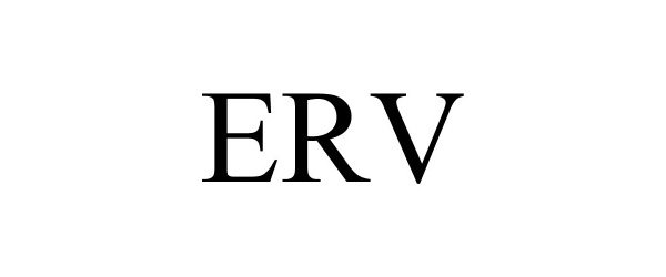 Trademark Logo ERV