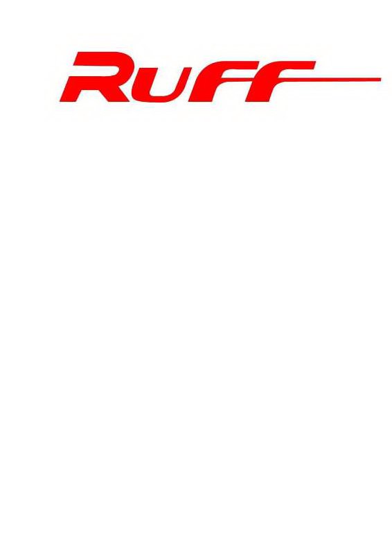Trademark Logo RUFF