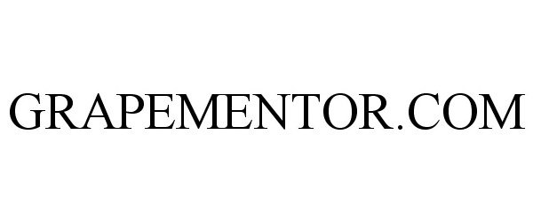 Trademark Logo GRAPEMENTOR.COM