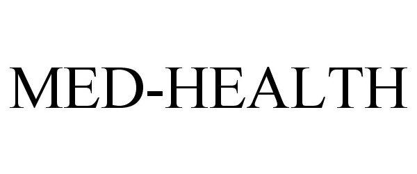Trademark Logo MED-HEALTH