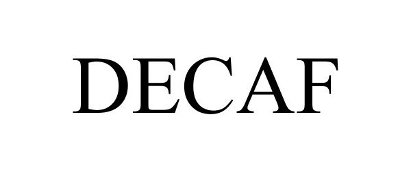 Trademark Logo DECAF