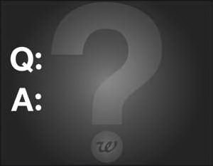 Trademark Logo Q: A: ? W