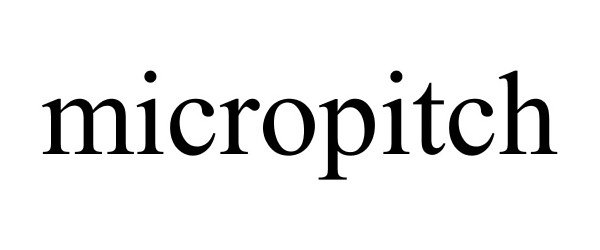 Trademark Logo MICROPITCH