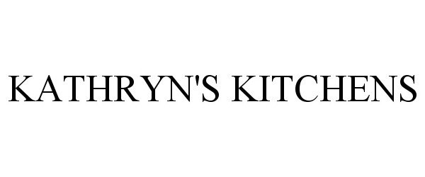  KATHRYN'S KITCHENS