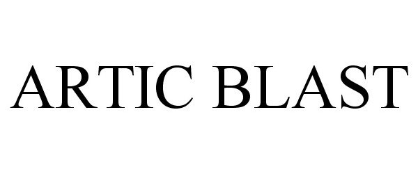 Trademark Logo ARCTIC BLAST