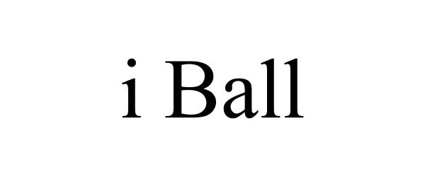 Trademark Logo I BALL