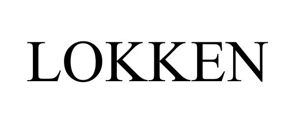 Trademark Logo LOKKEN