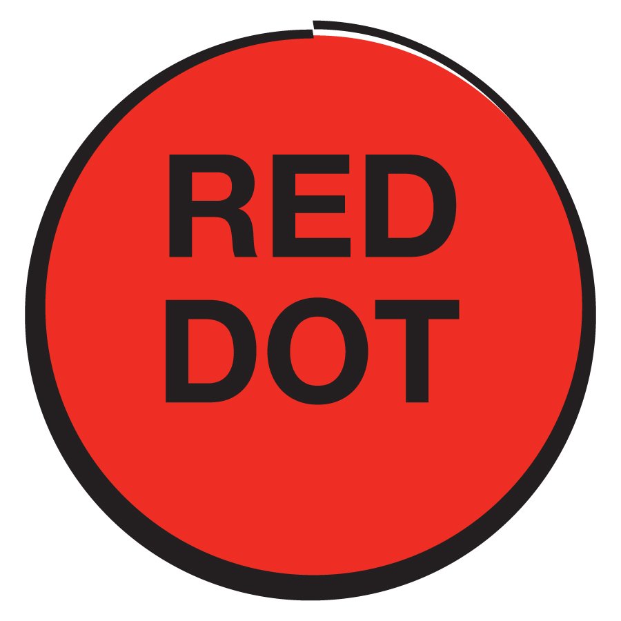 Trademark Logo RED DOT