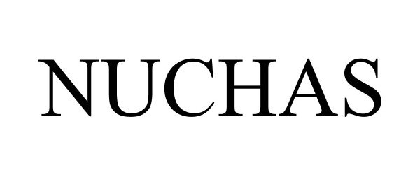 Trademark Logo NUCHAS