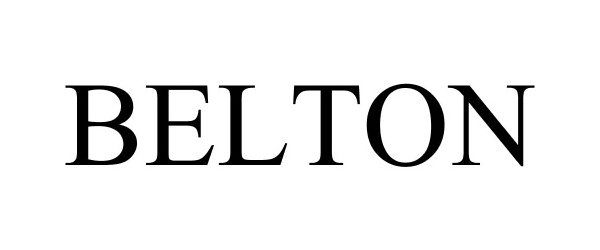 Trademark Logo BELTON