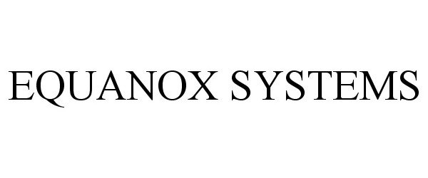  EQUANOX SYSTEMS