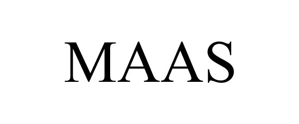 Trademark Logo MAAS