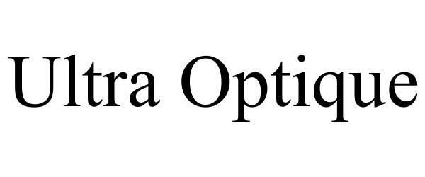 Trademark Logo ULTRA OPTIQUE