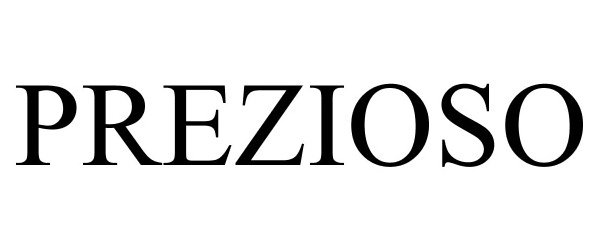 Trademark Logo PREZIOSO