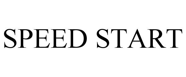 Trademark Logo SPEED START