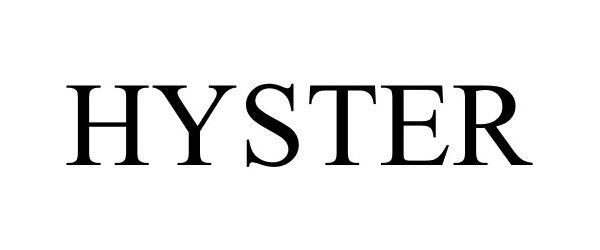 Trademark Logo HYSTER