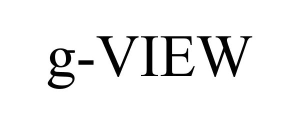 Trademark Logo G-VIEW