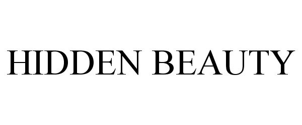 Trademark Logo HIDDEN BEAUTY