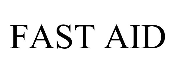 Trademark Logo FAST AID