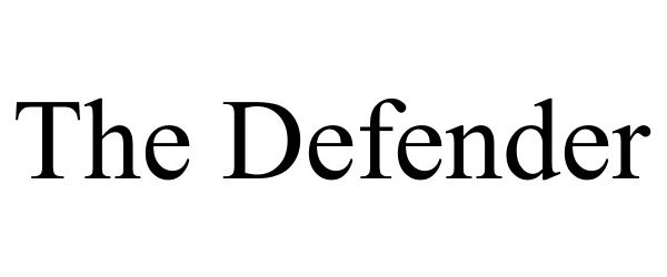 Trademark Logo THE DEFENDER