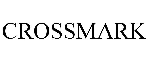 Trademark Logo CROSSMARK