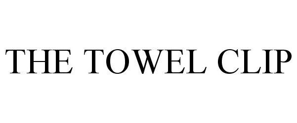  THE TOWEL CLIP