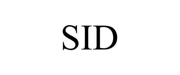 Trademark Logo SID