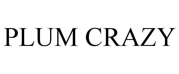 Trademark Logo PLUM CRAZY