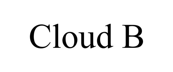 Trademark Logo CLOUD B