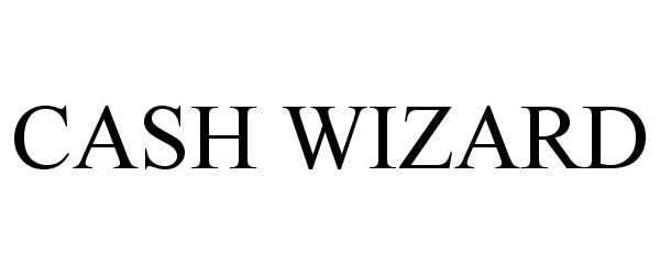 Trademark Logo CASH WIZARD
