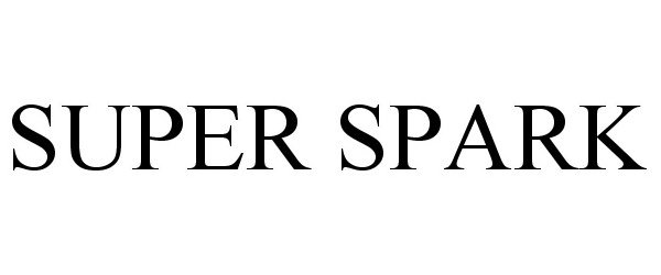 Trademark Logo SUPER SPARK