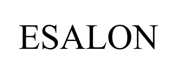 Trademark Logo ESALON
