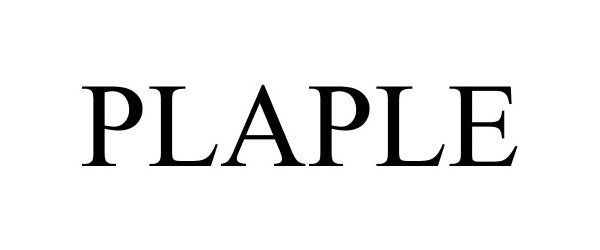 Trademark Logo PLAPLE