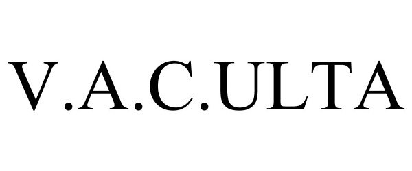 Trademark Logo V.A.C.ULTA