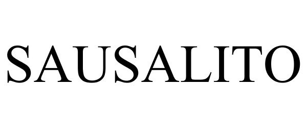 Trademark Logo SAUSALITO
