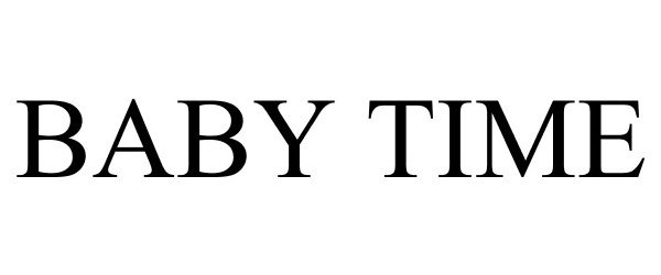 Trademark Logo BABY TIME