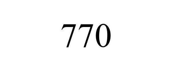 Trademark Logo 770